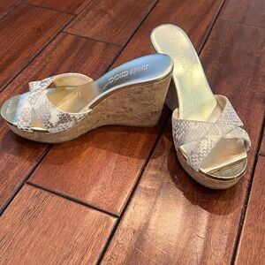 Jimmy Choo barely worn wedge